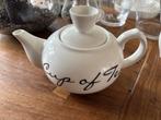 Rivièra Maison Theepot - Cup of Tea, Huis en Inrichting, Keuken | Servies, Ophalen, Keramiek, Overige typen, Zo goed als nieuw