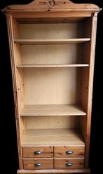 Grote houten kast met lades en planken gebruikt, Ophalen, Gebruikt, 25 tot 50 cm, 150 tot 200 cm