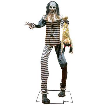 Halloween professionele Sinister clown 240cm animatronic beschikbaar voor biedingen