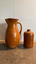 Karaf en vaas aardewerk set, Antiek en Kunst, Ophalen of Verzenden