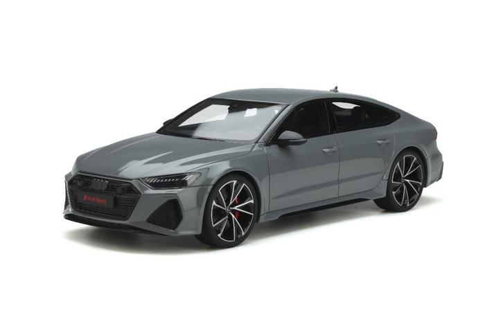 Audi RS7 Quattro C7 Sportback Nardogrijs GT Spirit GT823, Hobby en Vrije tijd, Modelauto's | 1:18, Nieuw, Auto, Overige merken