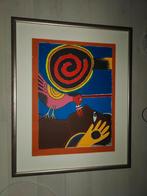 Corneille zeefdruk "Soleil cou Coupe", Ophalen of Verzenden