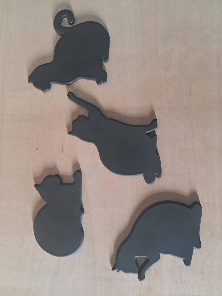 Balvi Kat Onderzetters - Set van 4, Ophalen of Verzenden, Gebruikt