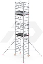 aluminium steiger- Mi tower te huur, rolsteiger kamersteiger, Rolsteiger of Kamersteiger, Gebruikt, 5 meter of hoger, Ophalen