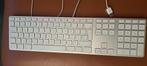 Apple Qwerty USB  keyboard met numeriek pad wit toetsenbord, Ophalen of Verzenden
