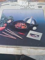 Wokpan Wadjan voor oosterse keuken, Overige materialen, Gebruikt, Keramische plaat, Ophalen of Verzenden