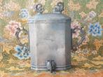 Mooie zware antieke tinnen lavabo uit Frankrijk uit 1860., Ophalen of Verzenden