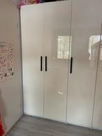 IKEA Pax Kledingkast - 5 Delen Hoogglans Wit, Huis en Inrichting, Ophalen, Kunststof, Gebruikt, 200 cm of meer