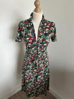 King Louie maat L bloemen Emmy jurk, Kleding | Dames, Blauw, Maat 42/44 (L), Ophalen of Verzenden, Zo goed als nieuw