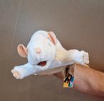 Folkmanis Handpop Witte Rat - Nieuw!, Ophalen of Verzenden, Nieuw, Overige typen