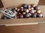 Volle doos kerstballen en kerstspullen, Diversen, Kerst, Ophalen of Verzenden, Zo goed als nieuw