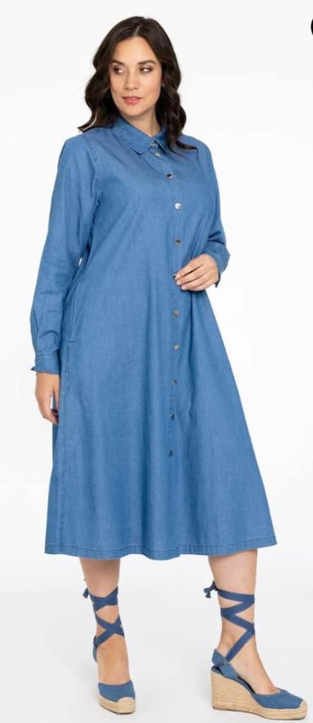 Yoek Alijn jurk 52/54 NIEUW, Kleding | Dames, Grote Maten, Nieuw, Jurk, Zwart, Verzenden
