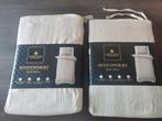 2 x Hotel Royal Dekbedovertrek Set - Nieuw in Verpakking!, Huis en Inrichting, Slaapkamer | Beddengoed, Eenpersoons, Beige, Dekbedovertrek