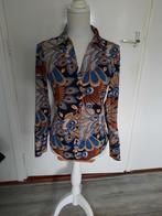 Erg mooie travelstof blouse. Mt S., Nieuw, Ophalen of Verzenden, Maat 36 (S), Y- Conic