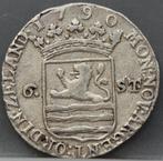 6 stuiver 1790 - scheepjesschelling 1790 Zeeland, Postzegels en Munten, Munten | Nederland, Vóór koninkrijk, Verzenden, Zilver