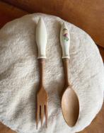 Vintage Slabestek met Porseleinen Handvat, Ophalen of Verzenden