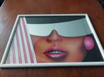 G. Renaud Print - Vintage Glamour spiegel 28x38 cm, Ophalen of Verzenden