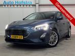 Ford Focus 1.0 EcoBoost Hybrid Titanium X Business DIGI-DASH, Stof, Gebruikt, USB, Blauw