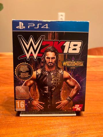 PS4 - WWE 2K18 WrestleMania Edition beschikbaar voor biedingen