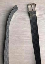 Louis Vuitton Riem- zwart / grijs- Reversibel- 95cm/40mm, Echt leder, Louis Vuitton, Zo goed als nieuw, 95 tot 105 cm