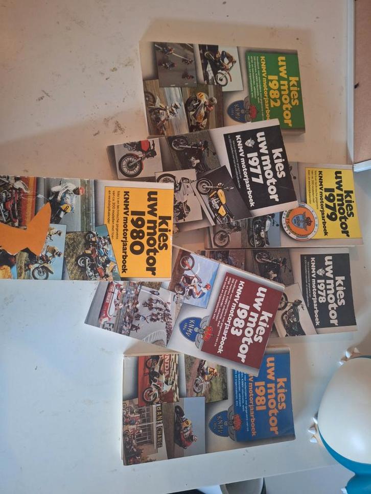 Collectie KIES UW MOTOR Jaarboeken, Boeken, Motoren, Ophalen of Verzenden