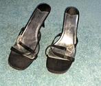 Schoenen hakken zwart + bling (mt 40) zgan (kerst/oud&nieuw), Verzenden, Zwart, Zo goed als nieuw, Schoenen met hoge hakken