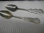 ANTIEK ZILVER LEPELTJES, Antiek en Kunst, Ophalen of Verzenden, Zilver