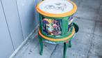Hippie kast of drank bijzettafel, Huis en Inrichting, Minder dan 55 cm, Rond, Zo goed als nieuw, Hippie