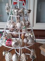 Vintage jaren 60retro 31 kerstballen + 2 vogeltjes, Ophalen of Verzenden