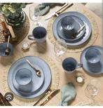 !Enkele keren gebruikt! Servies xenos Toscane lichtblauw, Huis en Inrichting, Keuken | Servies, Nieuw, Ophalen of Verzenden, Overige stijlen