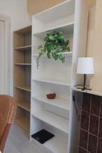 boekenkast wit 202 x 80 x 31 cm white bookcase, Ophalen, Met plank(en), 200 cm of meer, 50 tot 100 cm