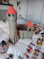 Vintage playmobil kasteel 3667 en ronde toren 7175, Kinderen en Baby's, Speelgoed | Playmobil, Ophalen of Verzenden, Gebruikt