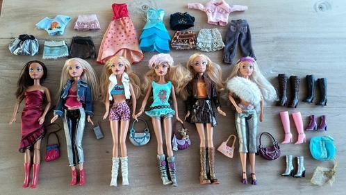 6 My scene barbie poppen, Kinderen en Baby's, Speelgoed | Poppen, Barbie, Ophalen of Verzenden