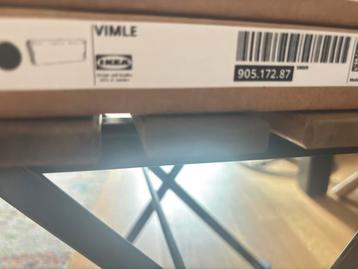Ikea Vimle Hoes nekkussen, Lejde grijs/zwart nieuw 2x beschikbaar voor biedingen