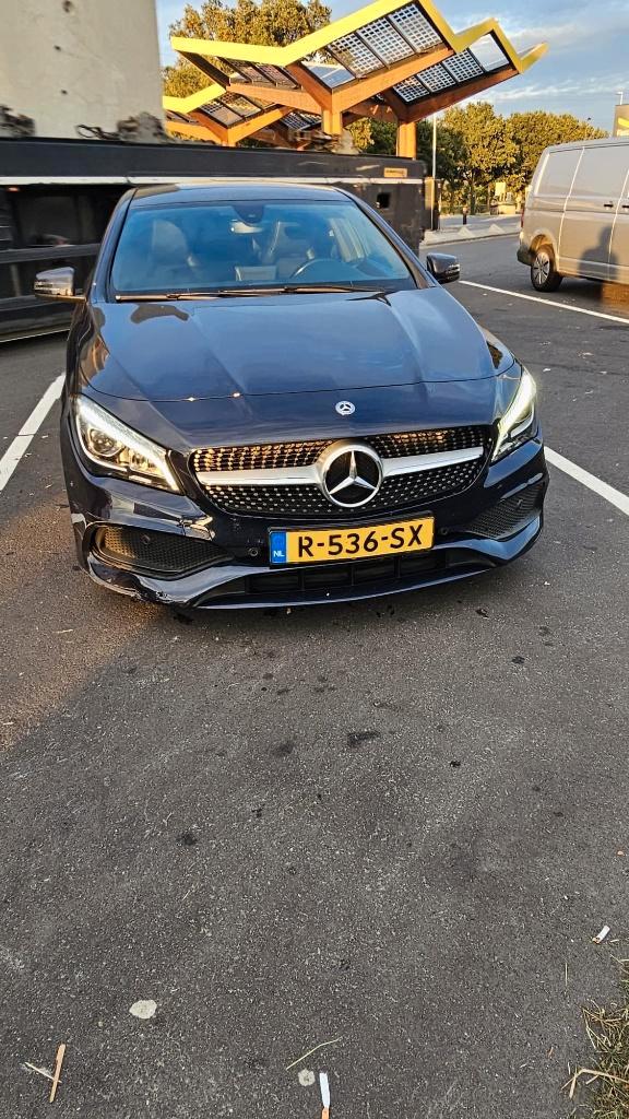 Mercedes-Benz CLA 1.6 Cla200 115KW Sh.br. 7G-DCT 2018 Blauw, Auto's, Mercedes-Benz, Particulier, CLA, ABS, Achteruitrijcamera