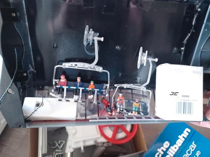 Jaegerdorfer kabelbaan met extra's, Hobby en Vrije tijd, Modelbouw | Auto's en Voertuigen, Gebruikt, Overige typen, 1:32 tot 1:50