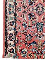 Vintage Perzisch vloerkleed loper Pink Floral 68x285cm, Persian Perzisch vintage oosters hype, Crème, 200 cm of meer, Zo goed als nieuw