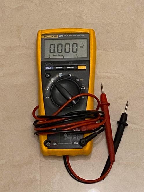 Fluke 179 met originele leads, Doe-het-zelf en Verbouw, Meetapparatuur, Zo goed als nieuw, Ophalen