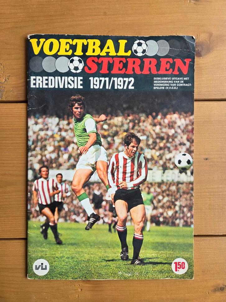 Leeg Voetbalalbum 1971/72 Vanderhout – Cruyff Era, Verzamelen, Sportartikelen en Voetbal, Gebruikt, Poster, Plaatje of Sticker