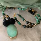 Agaat hanger valkenoog beschermt intuïtie vertrouwen magie, Sieraden, Tassen en Uiterlijk, Kettingen, Ophalen of Verzenden, Nieuw