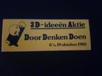 Sticker 3 ideeën aktie, Verzamelen, Ophalen of Verzenden, Nieuw, Overige typen