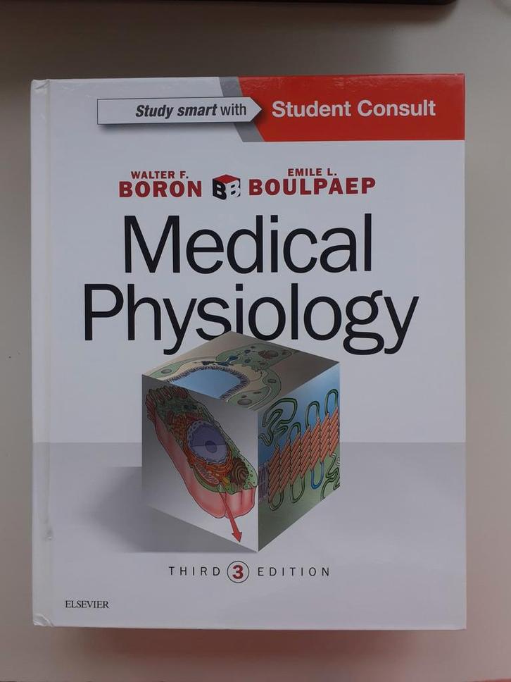 Medical Physiology - Boron & Boulpaep, Boeken, Studieboeken en Cursussen, Zo goed als nieuw, WO, Beta, Ophalen of Verzenden