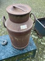 Prachtige oud stalen melkbus, Ophalen, Zo goed als nieuw