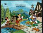 maldives pf blok disney mickey mouse ezels, Postzegels en Munten, Ophalen of Verzenden, Postfris, Overige thema's