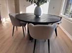 Riviera maison tafel rond sherwood eettafel, Minder dan 55 cm, Rond, Ophalen of Verzenden, Zo goed als nieuw