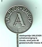 edelstalen steekspeld, UNILEVER EMERY schietvereniging, Ophalen of Verzenden, Nieuw, Sport, Speldje of Pin