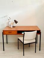 Vintage minimalistisch bureau jaren ‘60, Gebruikt, Ophalen of Verzenden, Bureau