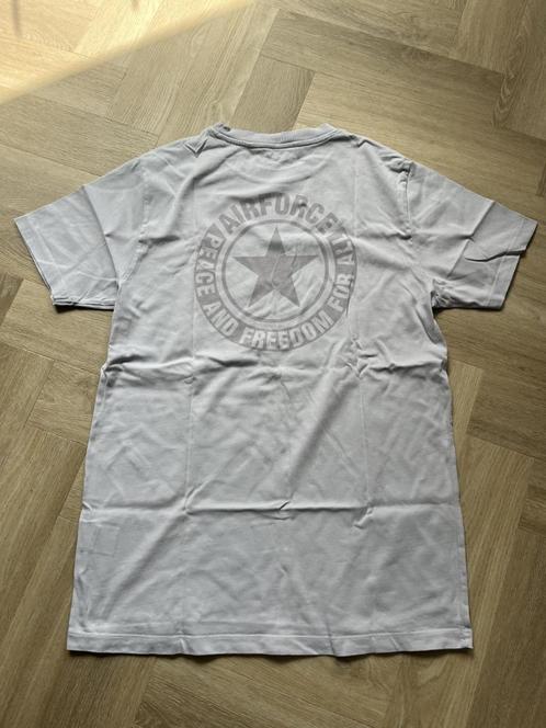 Airforce tshirt maat M kleur lila (evening haze), Kleding | Heren, T-shirts, Zo goed als nieuw, Maat 48/50 (M), Paars, Ophalen of Verzenden