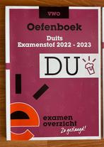 ExamenOverzicht - Oefenboek Examenstof Duits VWO, Nederlands, Ophalen of Verzenden, ExamenOverzicht