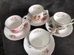 4 Seizoenen Kopjes - Duchess Fine Bone China, Ophalen of Verzenden, Zo goed als nieuw, Overige stijlen, Kop(pen) en/of Schotel(s)
